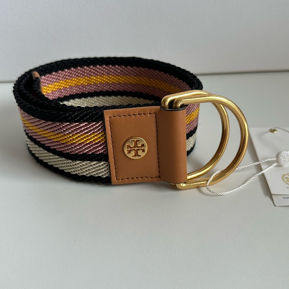 Tory Burch  Web Belt Size S NWT